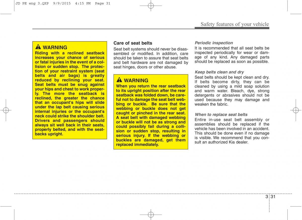 KIA Ceed II 2 owners manual / page 48