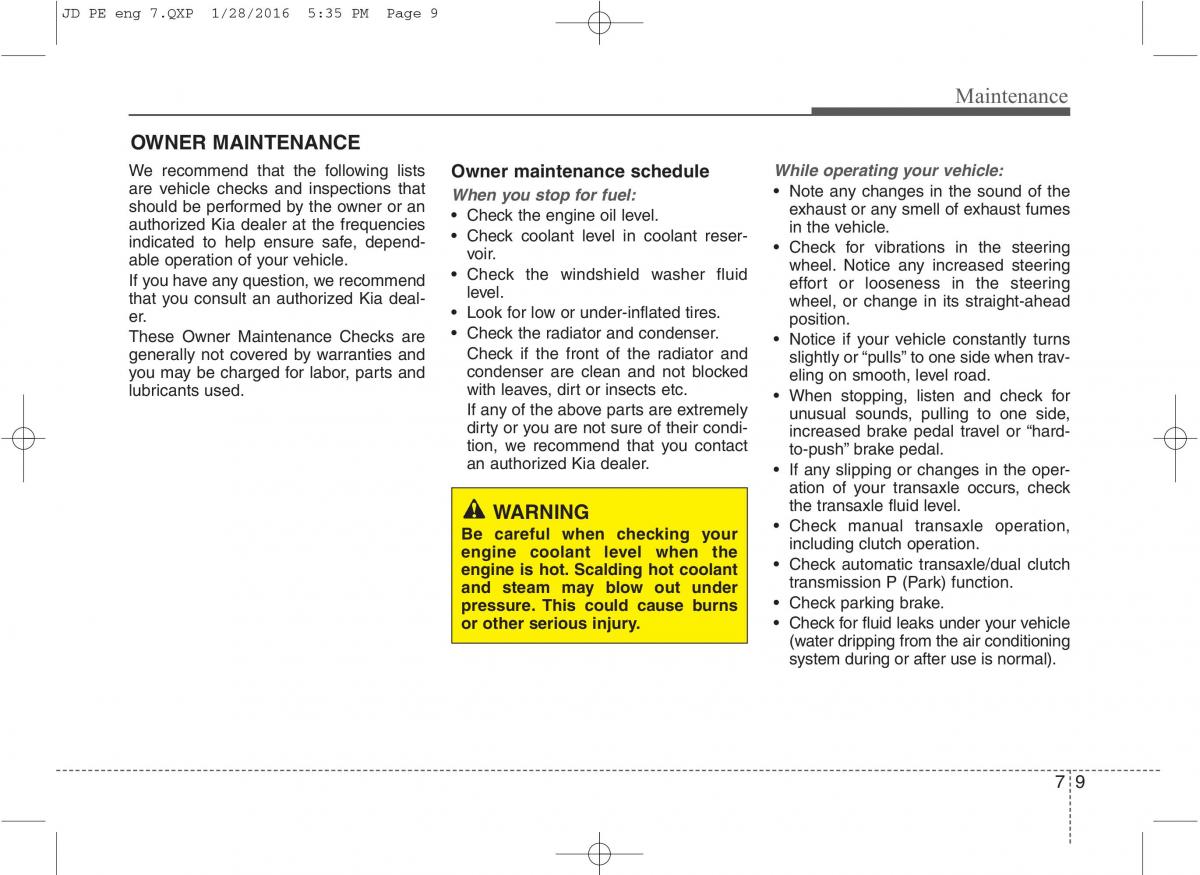 KIA Ceed II 2 owners manual / page 515