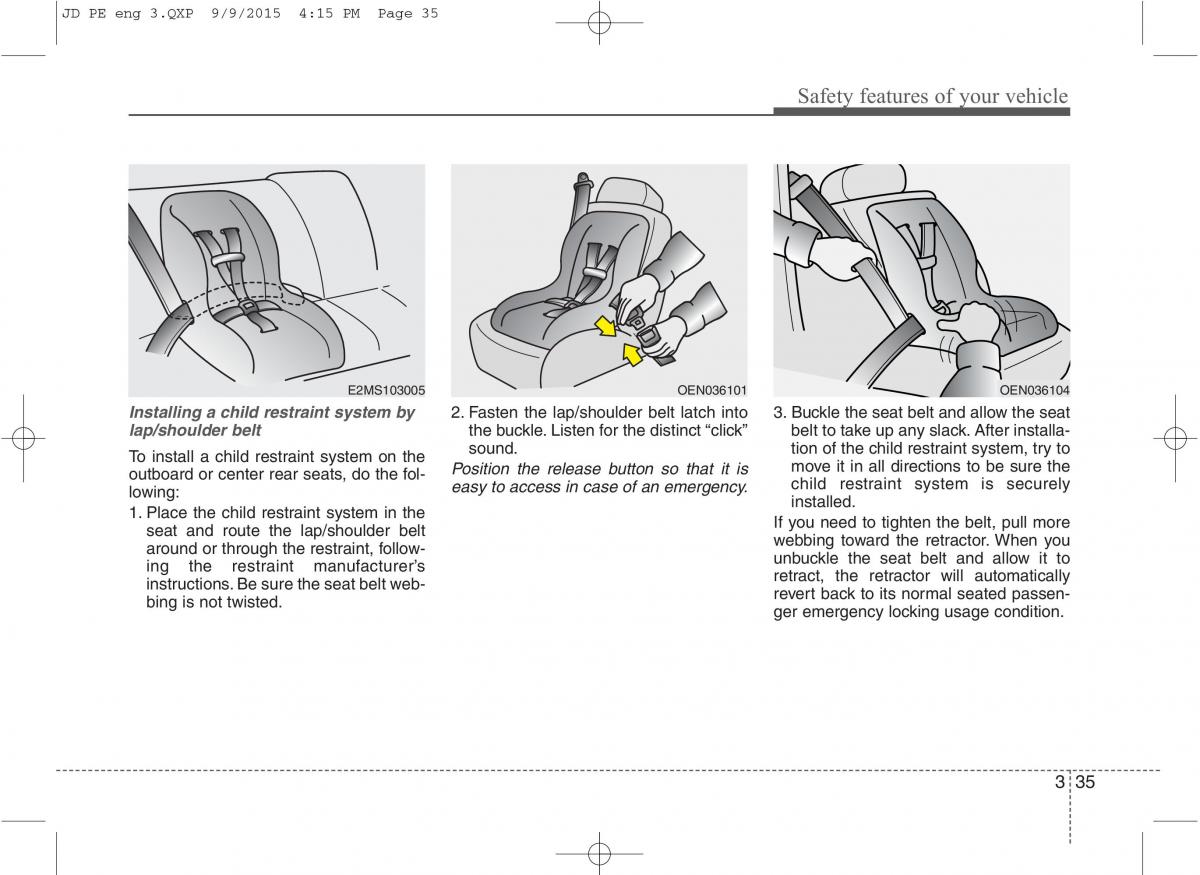 KIA Ceed II 2 owners manual / page 52