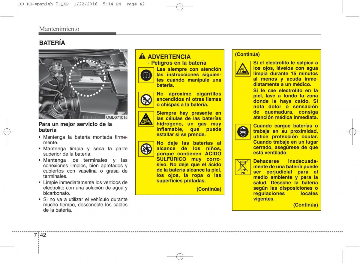 KIA Ceed II 2 manual del propietario / page 565