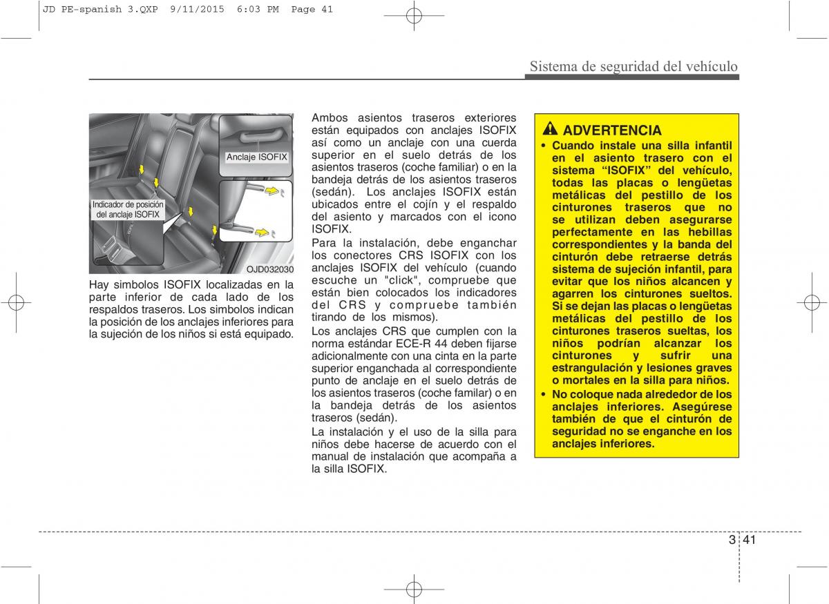 KIA Ceed II 2 manual del propietario / page 58