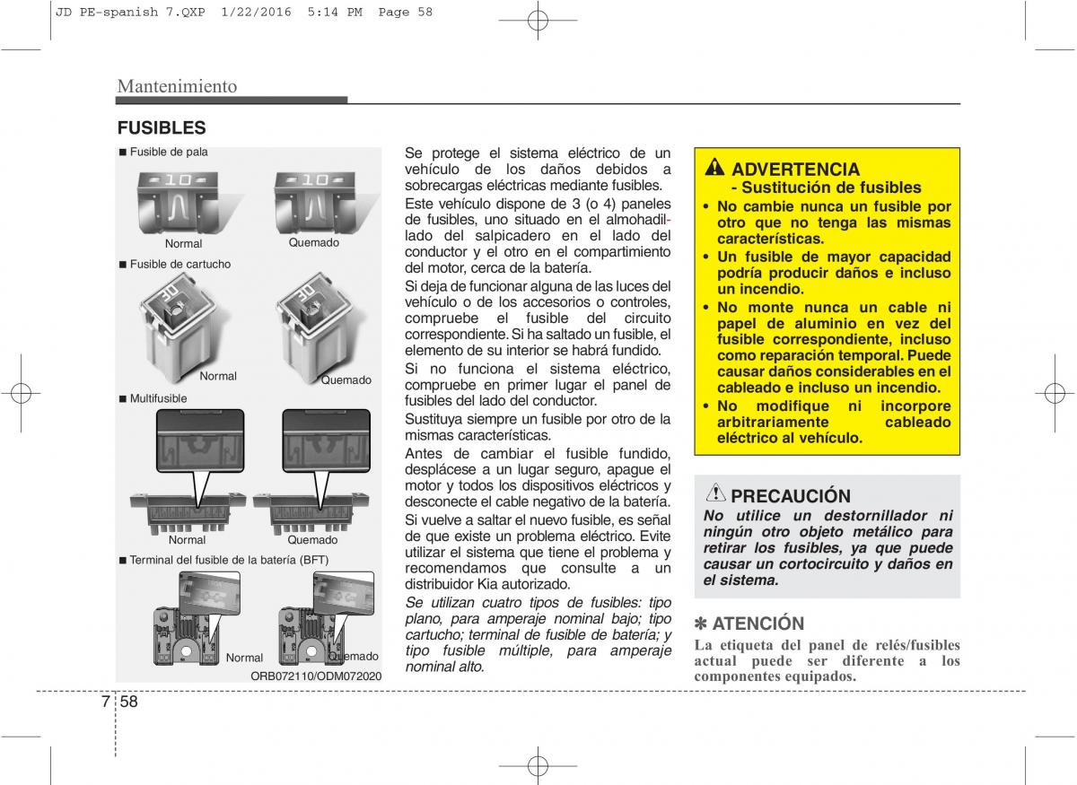 KIA Ceed II 2 manual del propietario / page 581