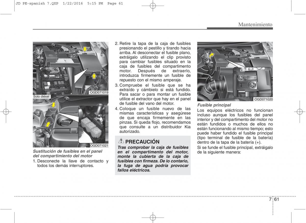 KIA Ceed II 2 manual del propietario / page 584