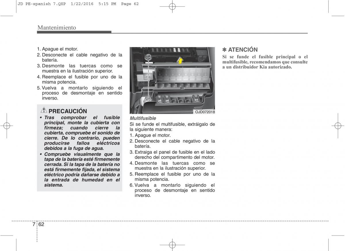 KIA Ceed II 2 manual del propietario / page 585