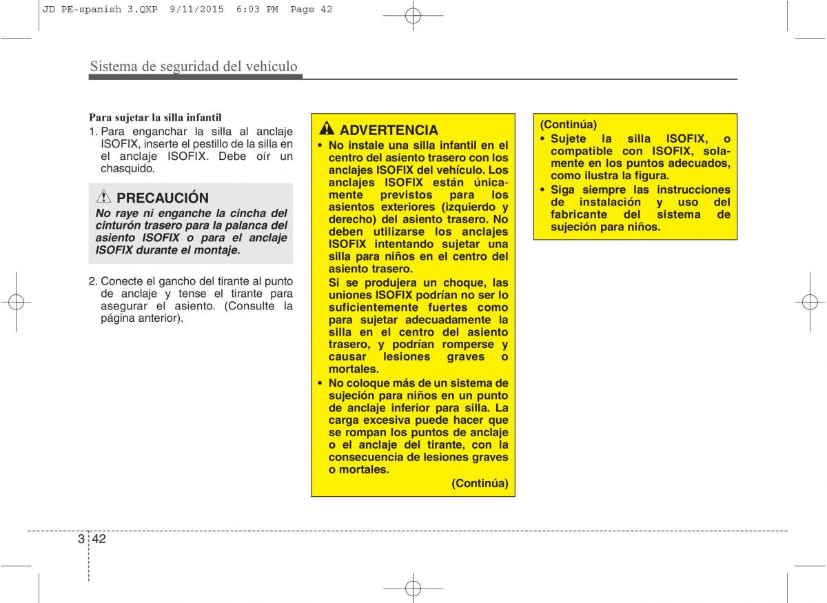 KIA Ceed II 2 manual del propietario / page 59