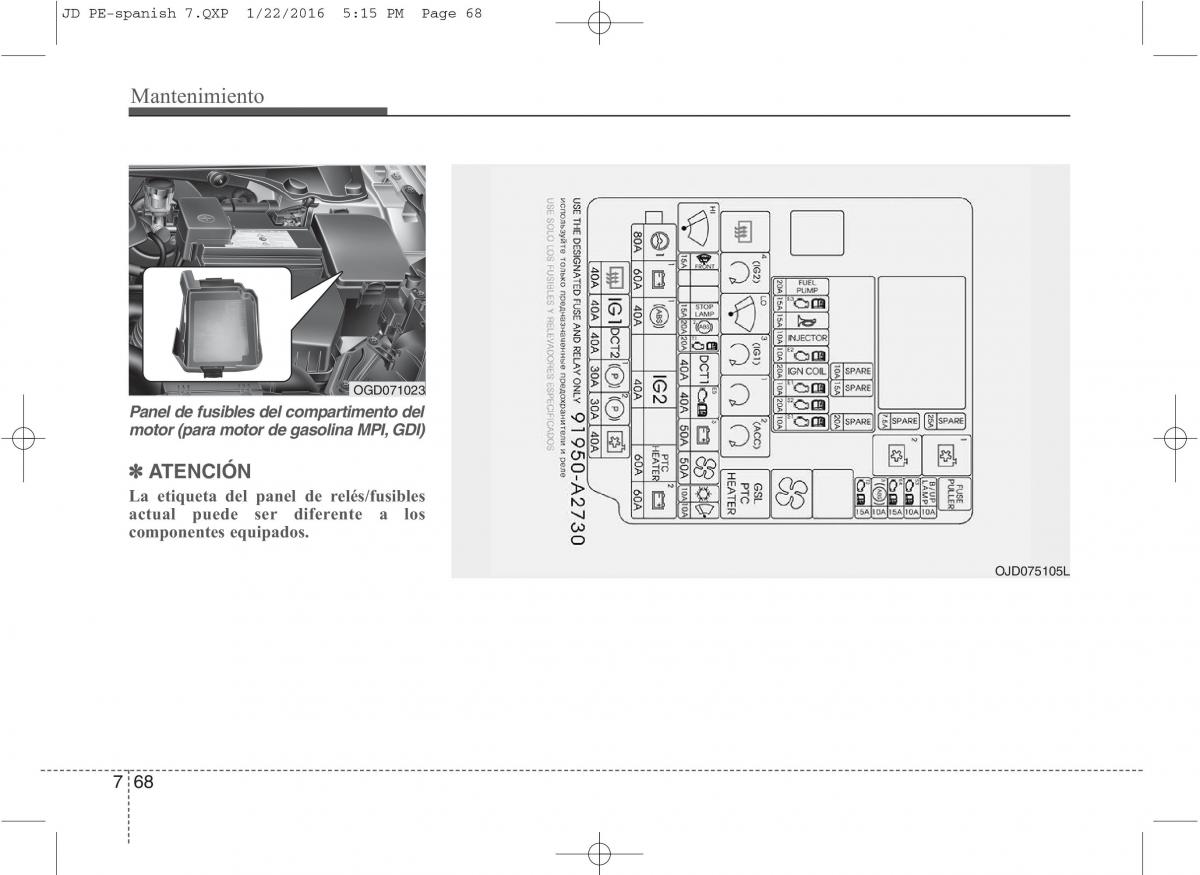 KIA Ceed II 2 manual del propietario / page 591