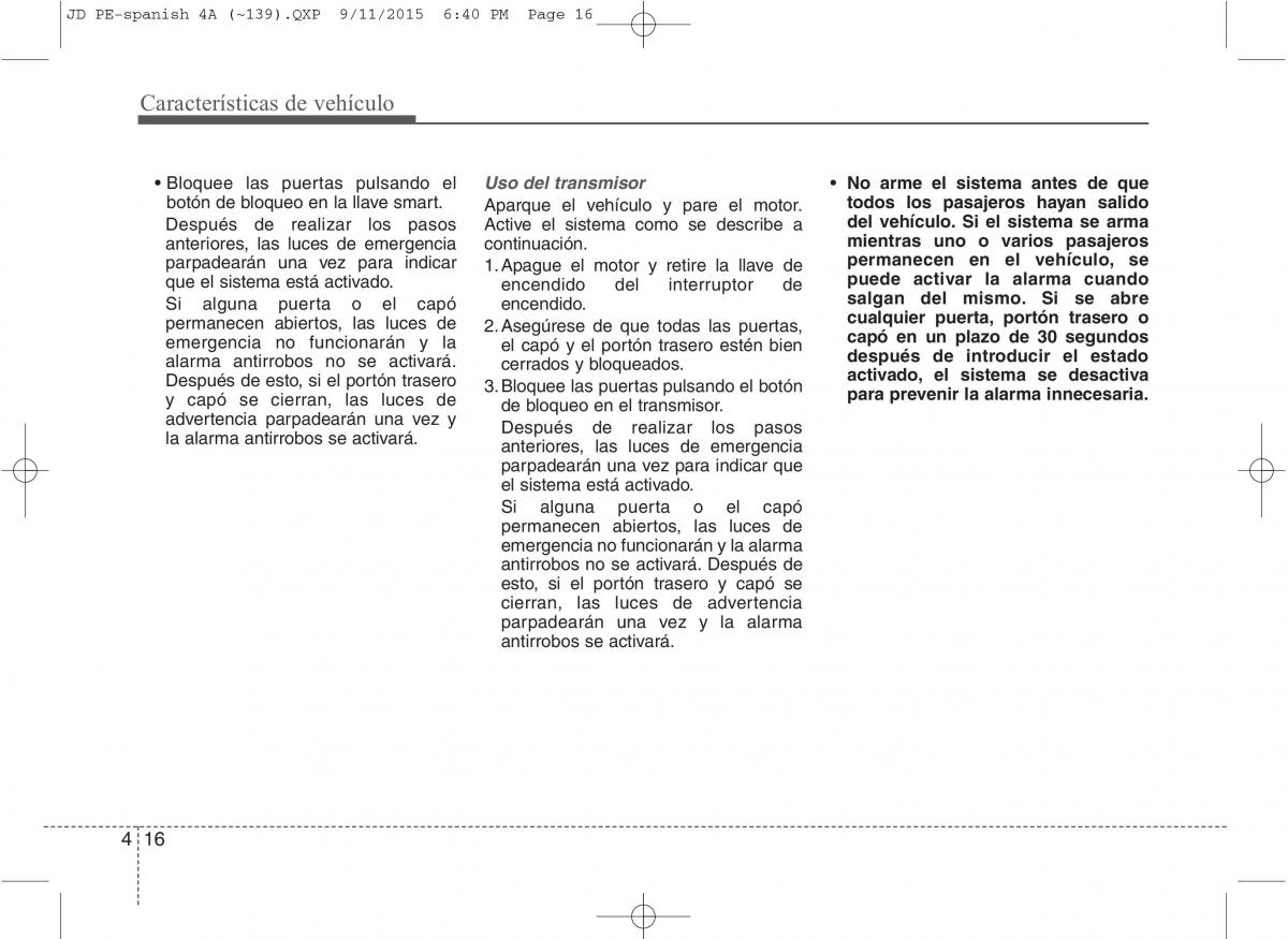 KIA Ceed II 2 manual del propietario / page 101