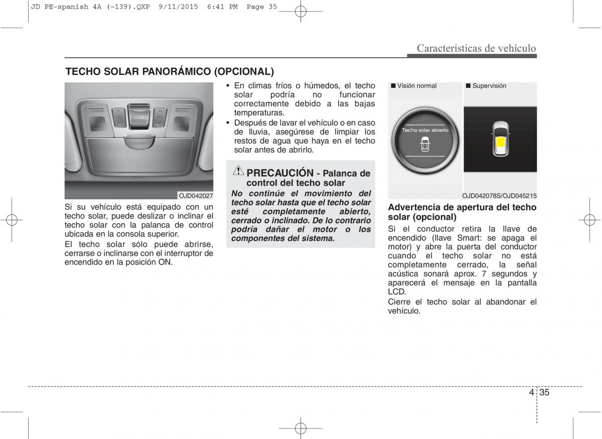 KIA Ceed II 2 manual del propietario / page 120