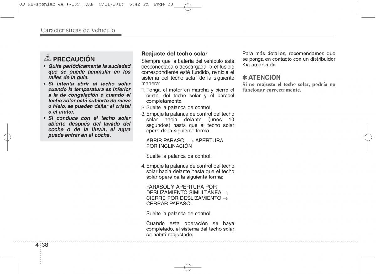 KIA Ceed II 2 manual del propietario / page 123