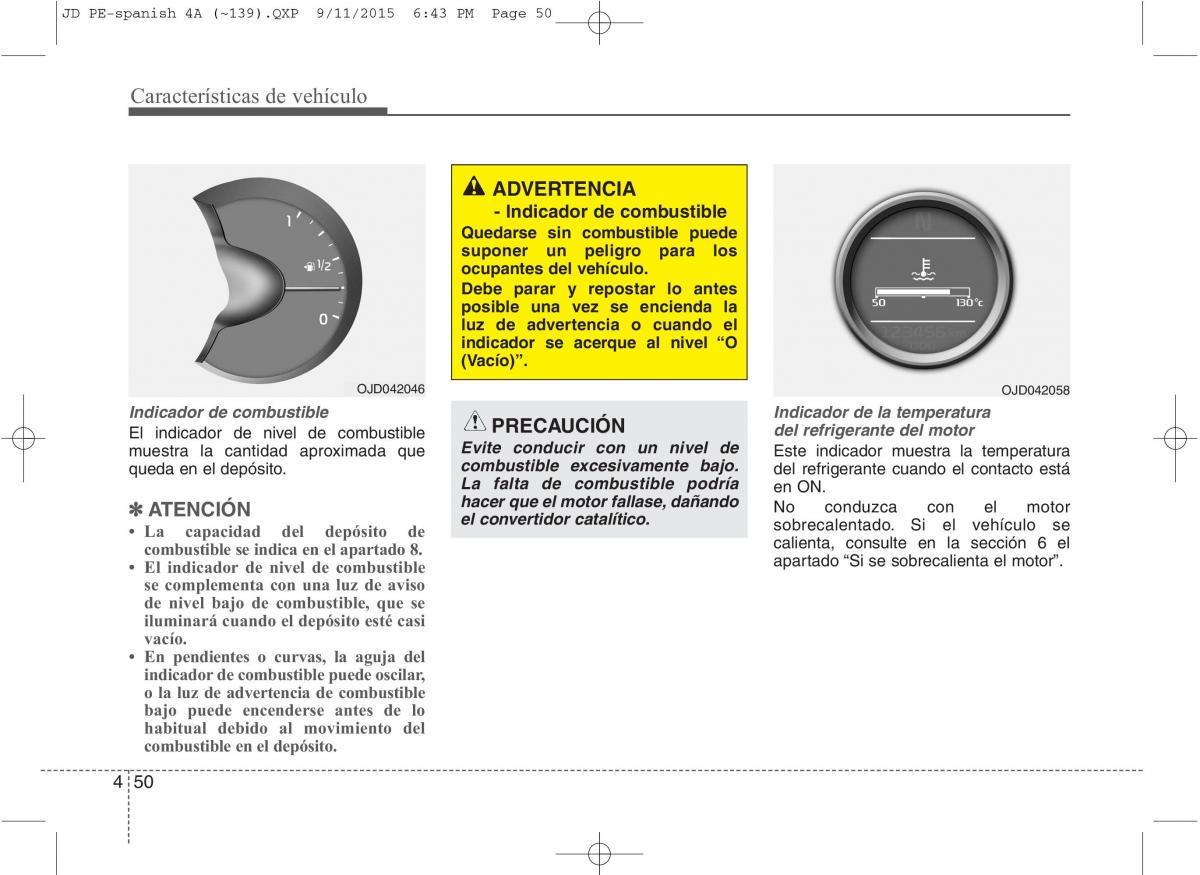 KIA Ceed II 2 manual del propietario / page 135