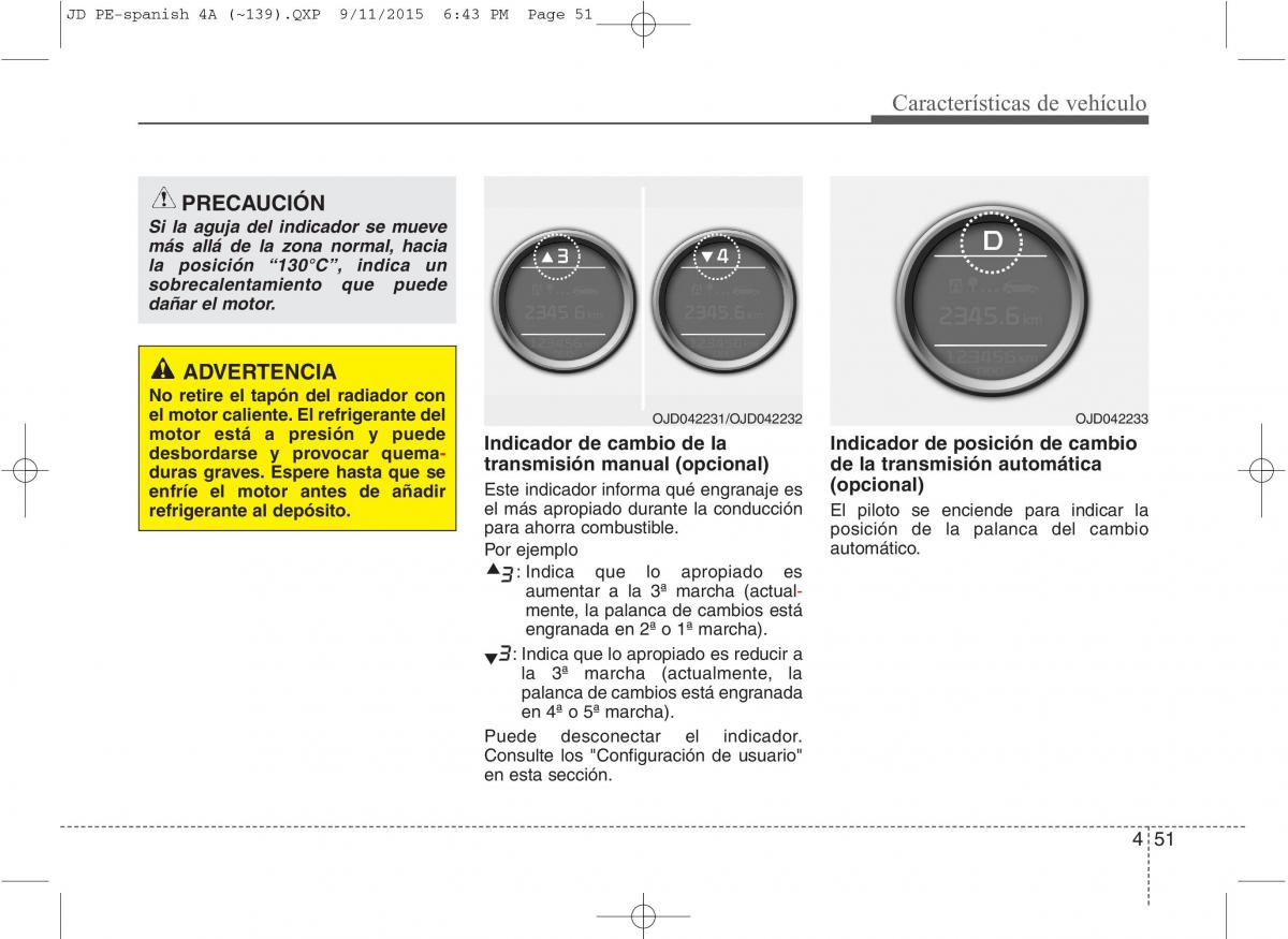 KIA Ceed II 2 manual del propietario / page 136