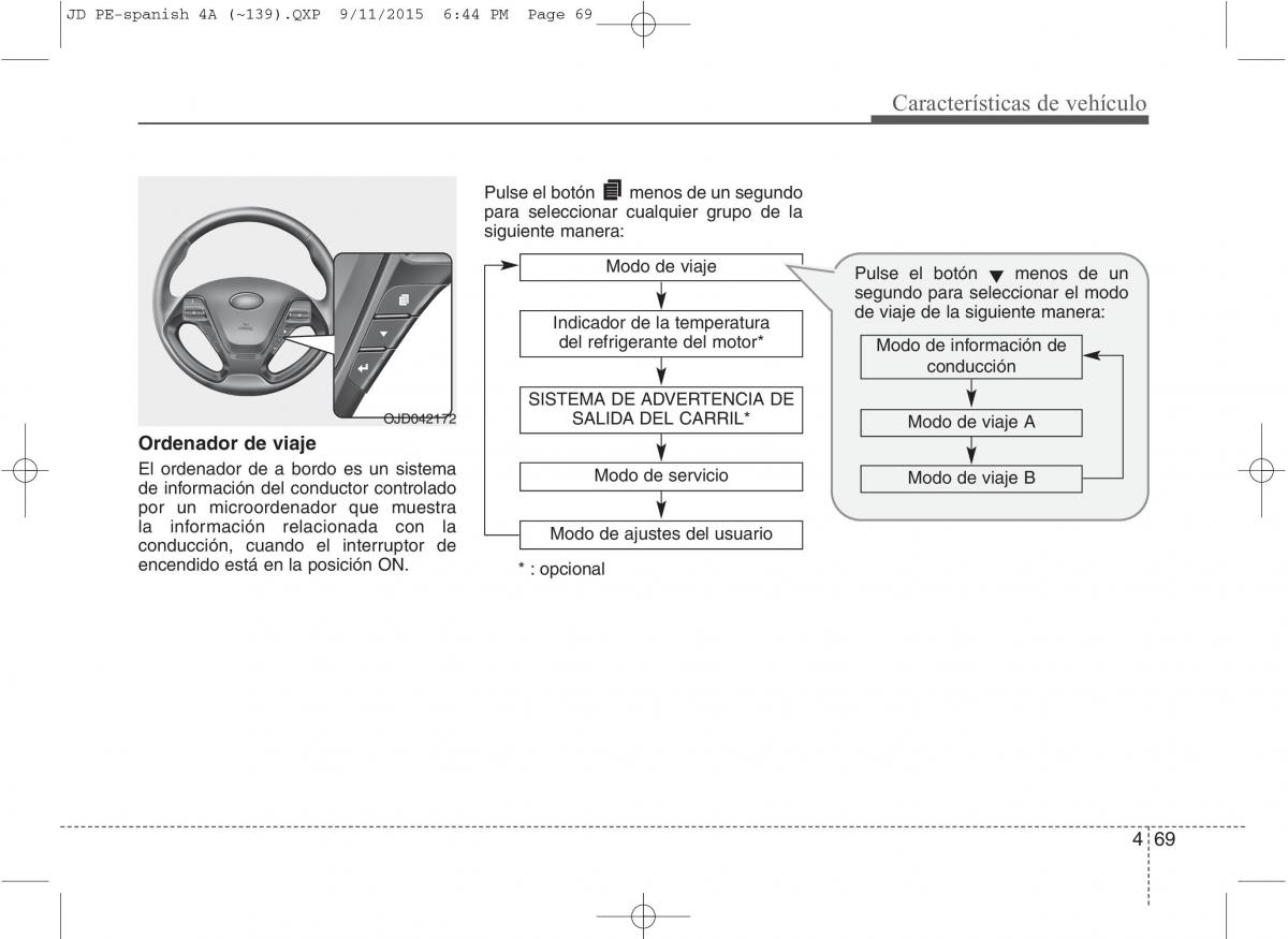 KIA Ceed II 2 manual del propietario / page 154