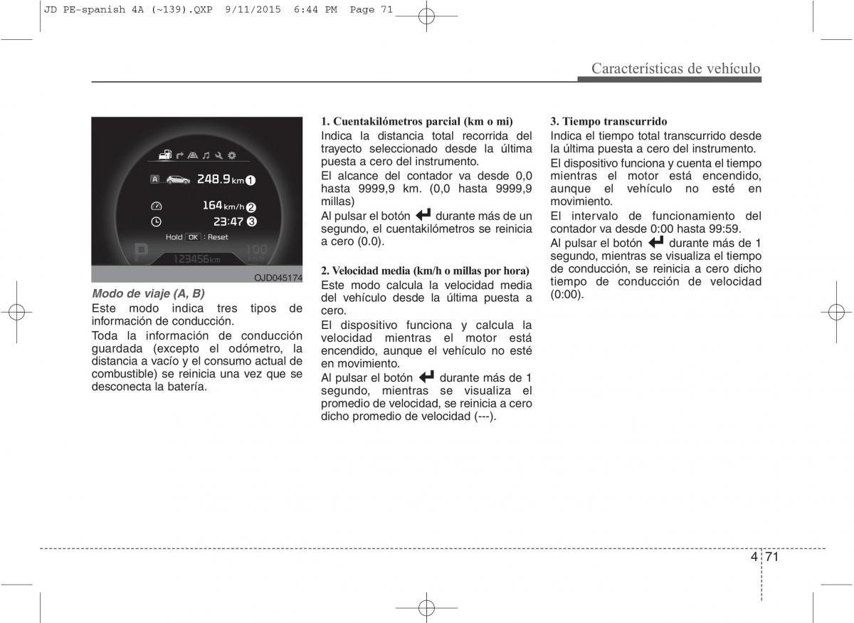 KIA Ceed II 2 manual del propietario / page 156