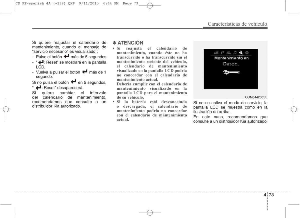 KIA Ceed II 2 manual del propietario / page 158