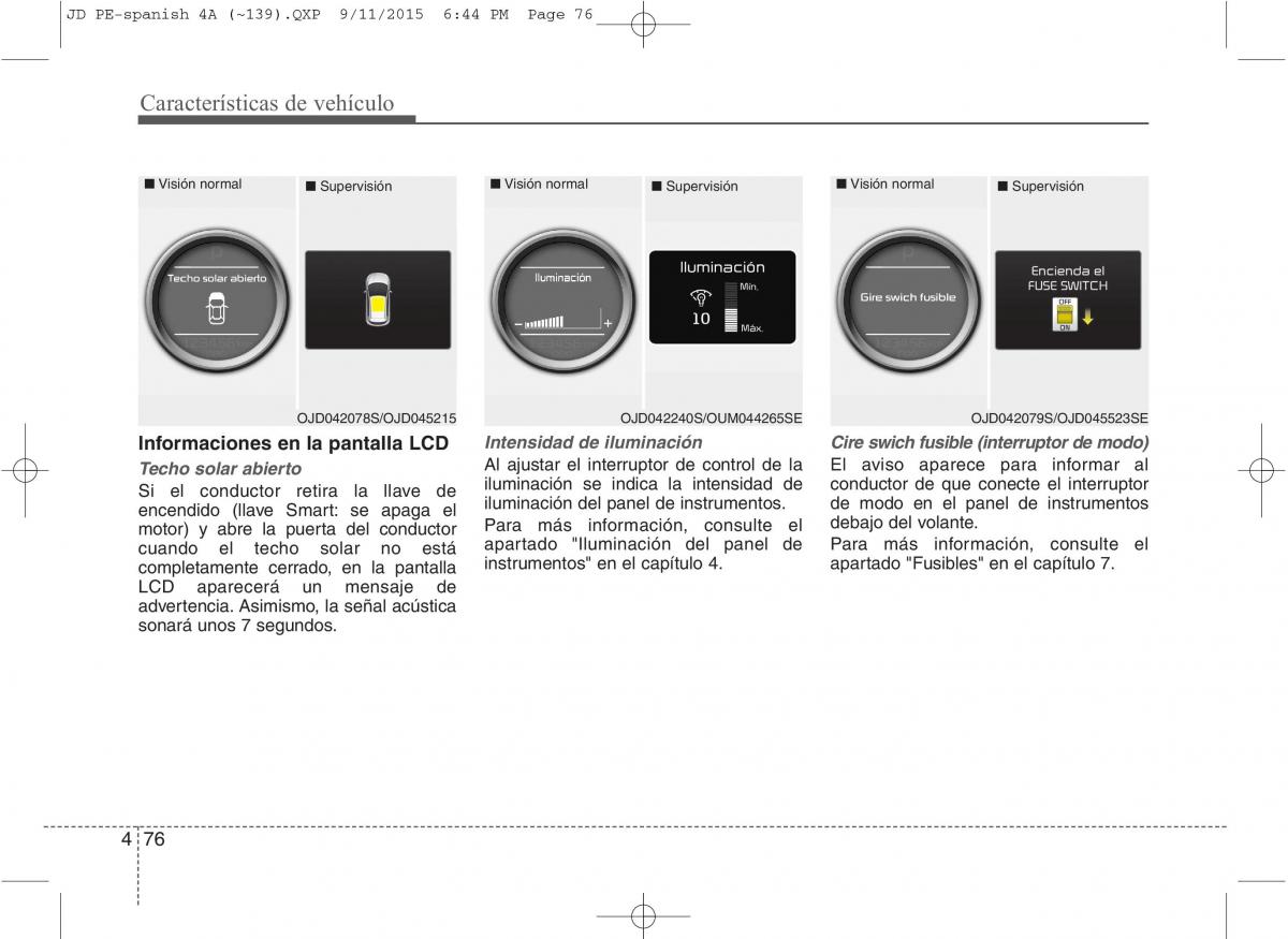 KIA Ceed II 2 manual del propietario / page 161