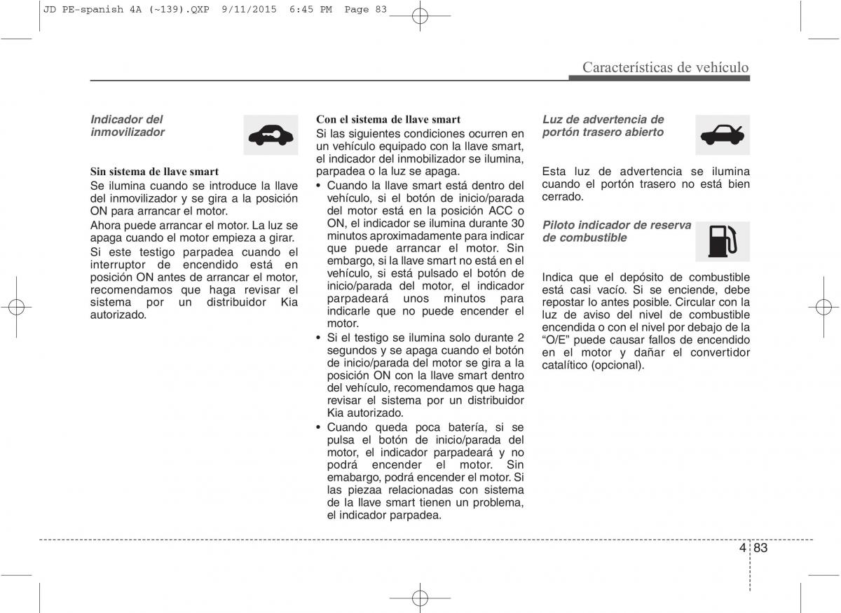 KIA Ceed II 2 manual del propietario / page 168