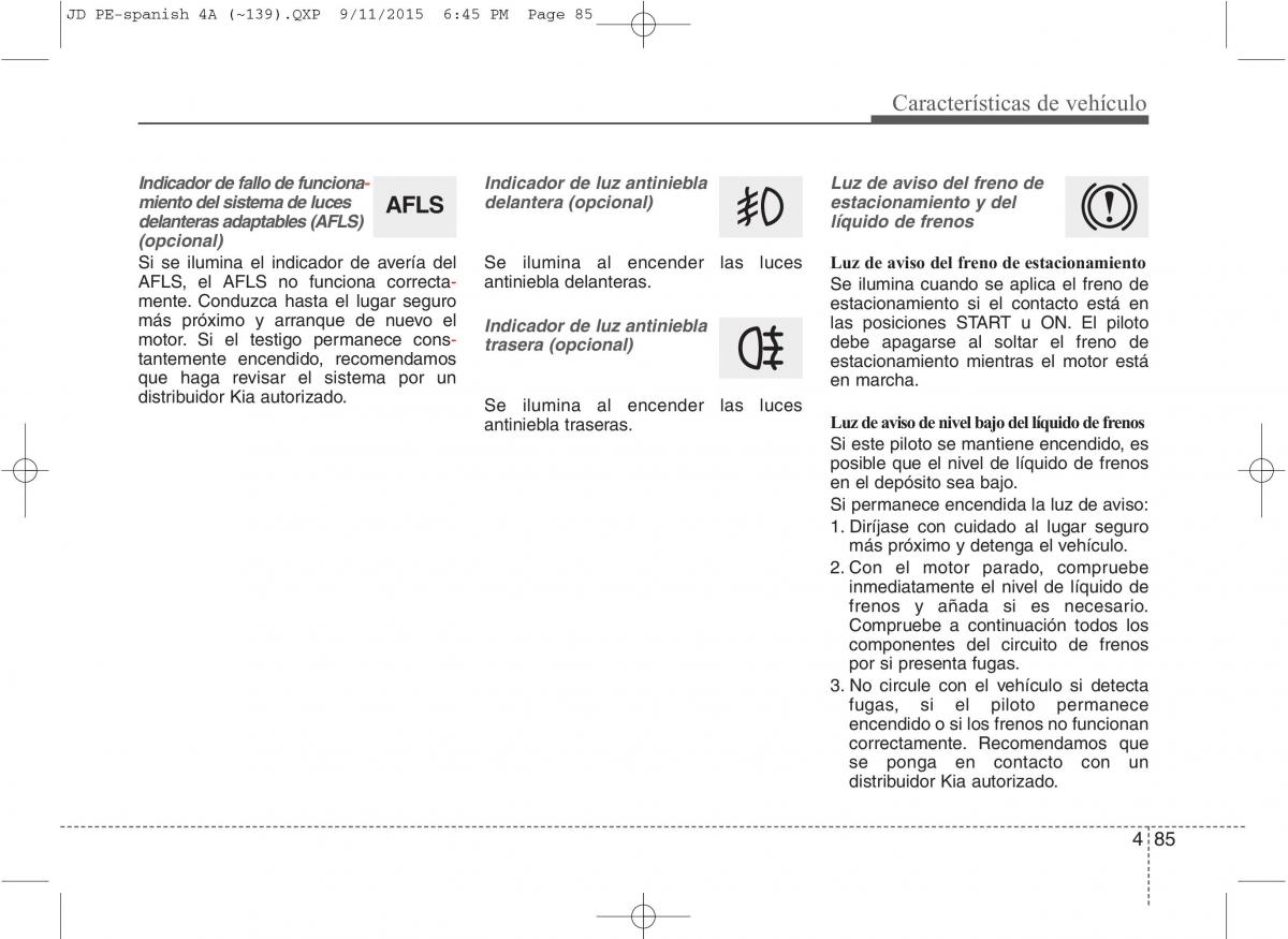 KIA Ceed II 2 manual del propietario / page 170