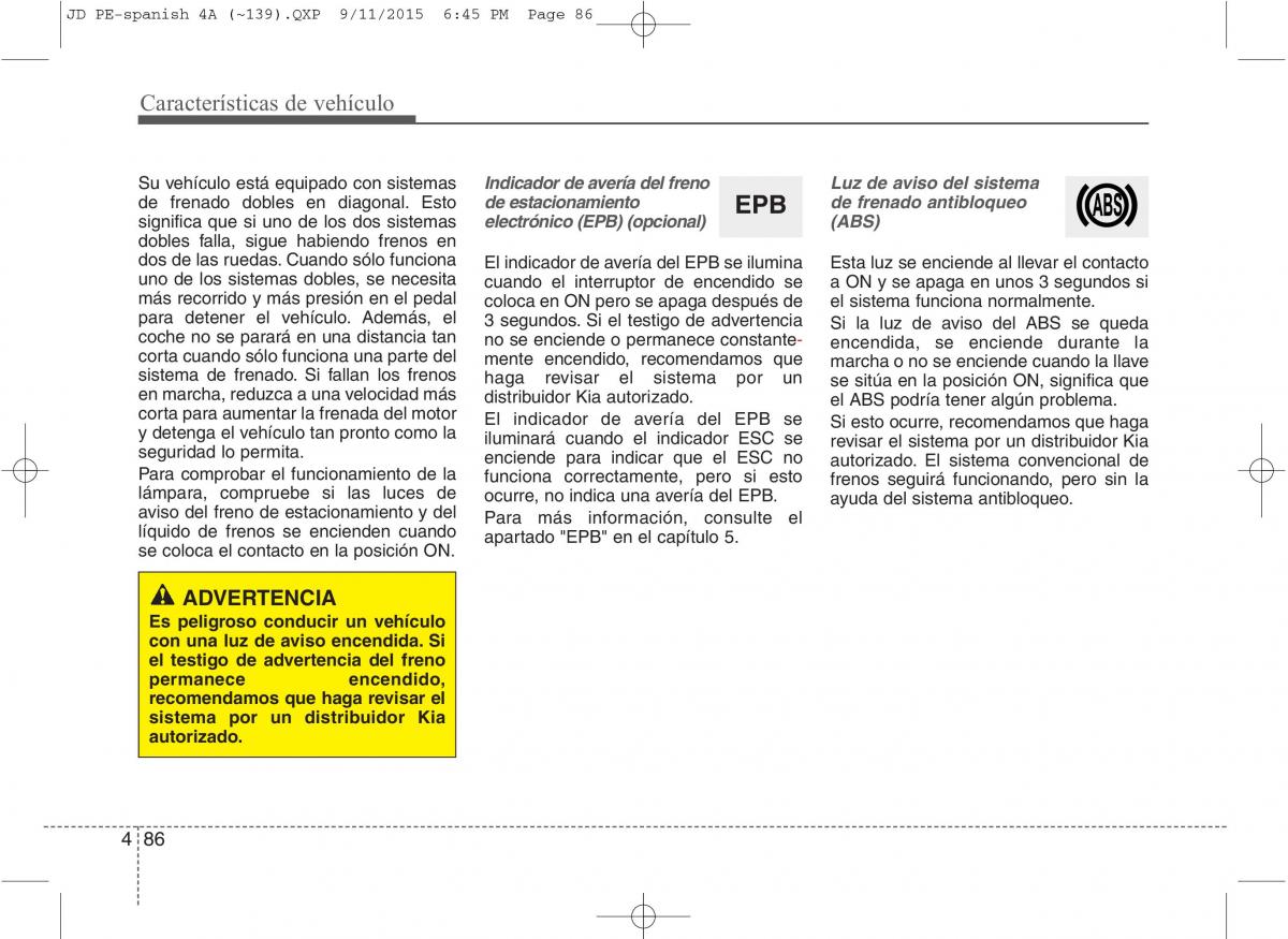 KIA Ceed II 2 manual del propietario / page 171