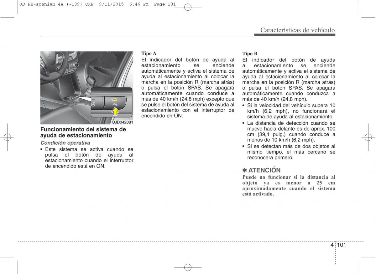 KIA Ceed II 2 manual del propietario / page 186