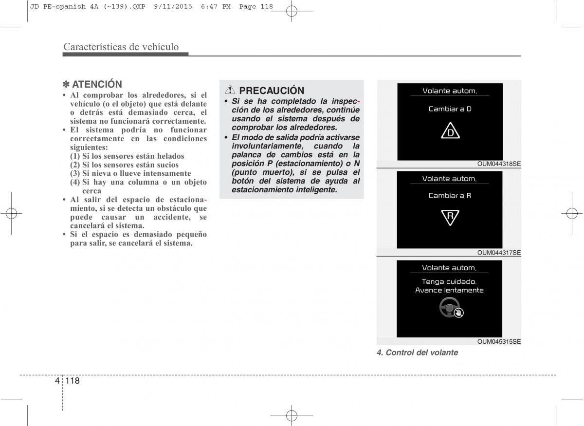 KIA Ceed II 2 manual del propietario / page 203