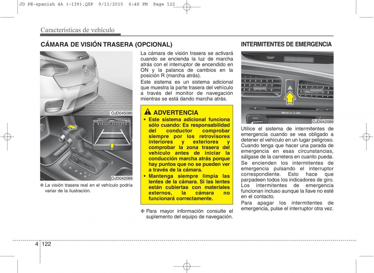 KIA Ceed II 2 manual del propietario / page 207