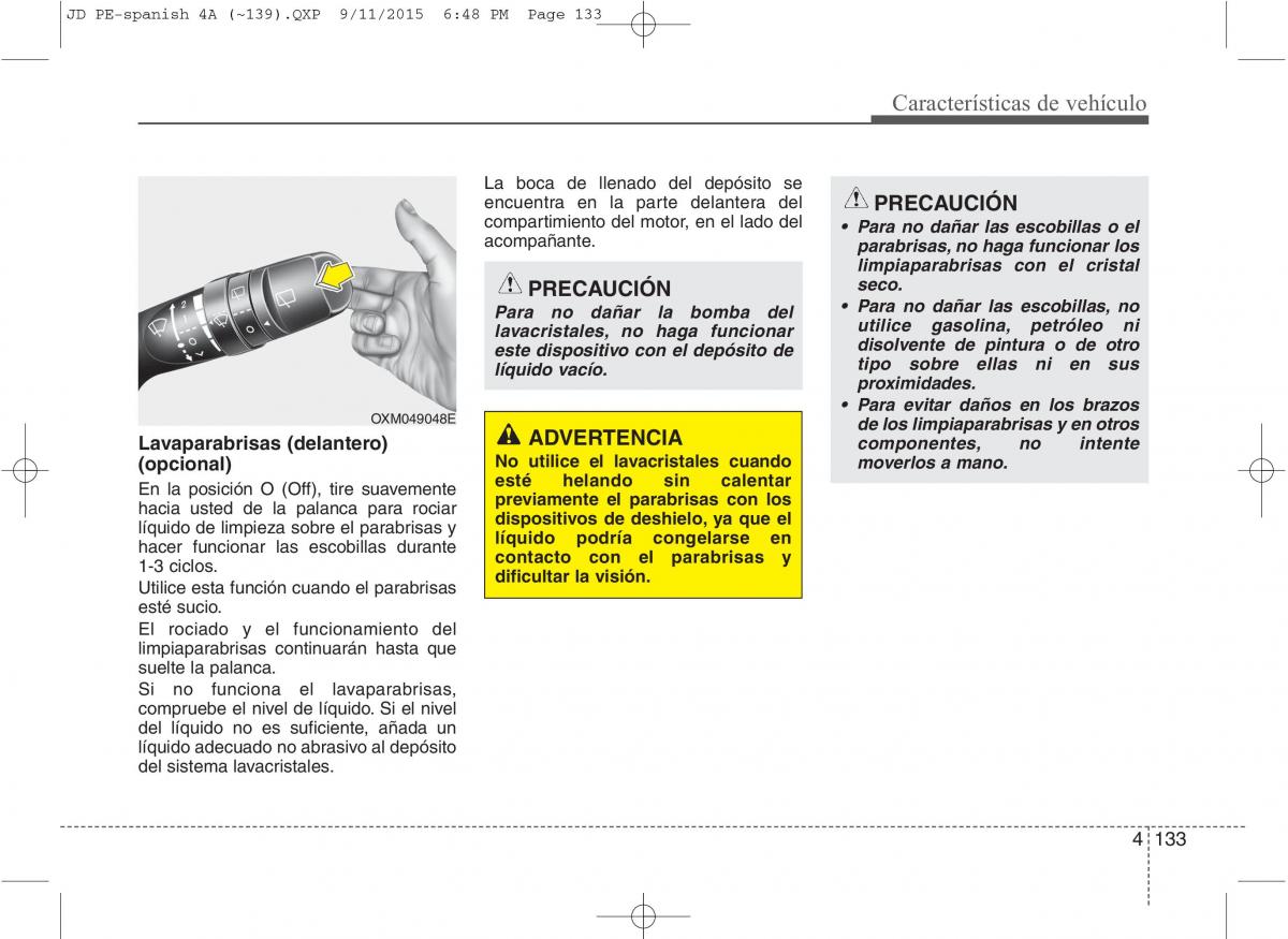 KIA Ceed II 2 manual del propietario / page 218