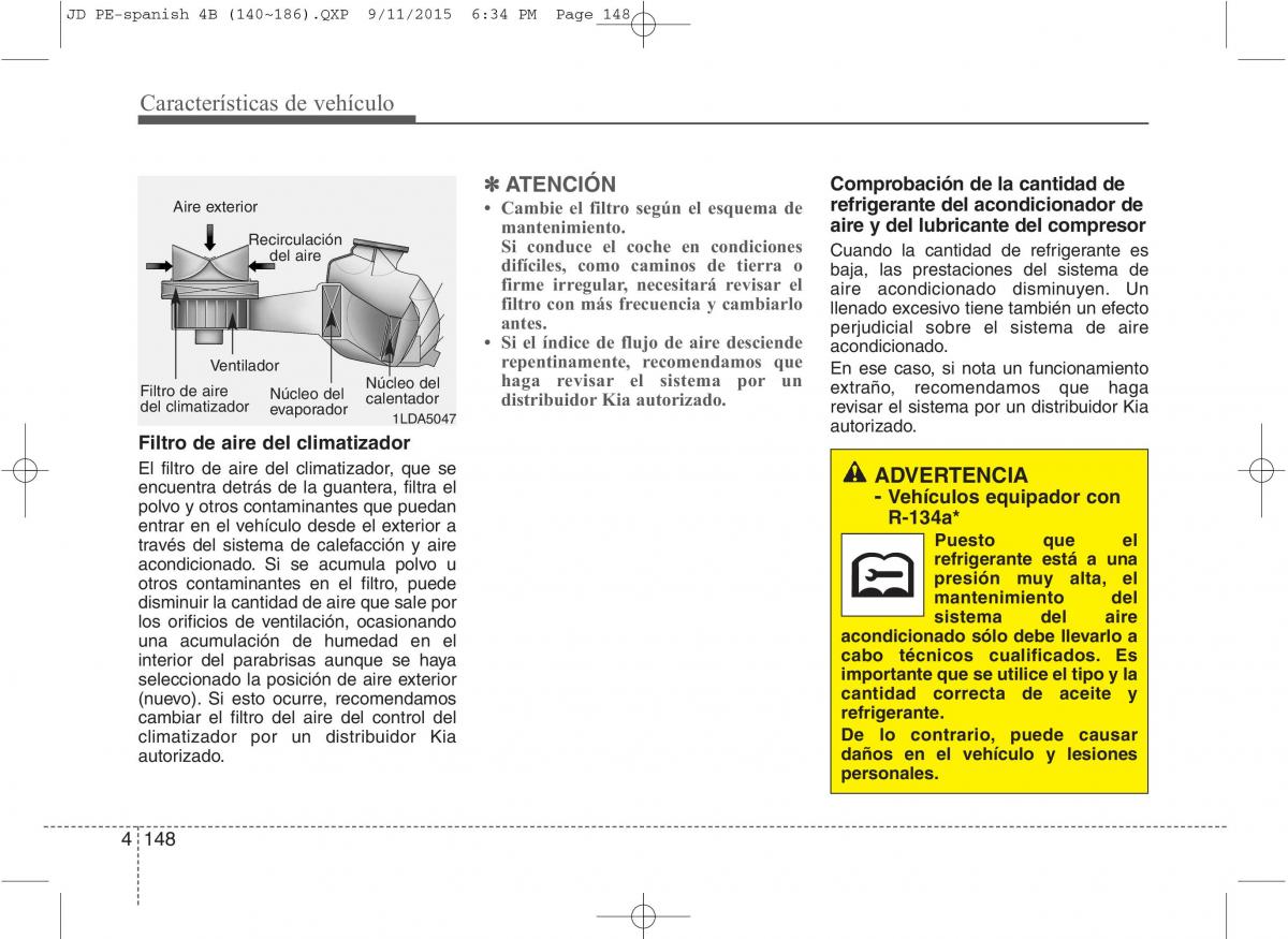 KIA Ceed II 2 manual del propietario / page 233