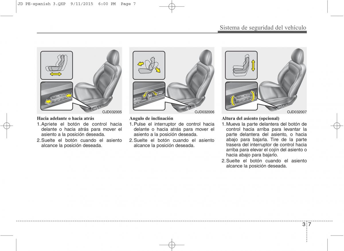 KIA Ceed II 2 manual del propietario / page 24