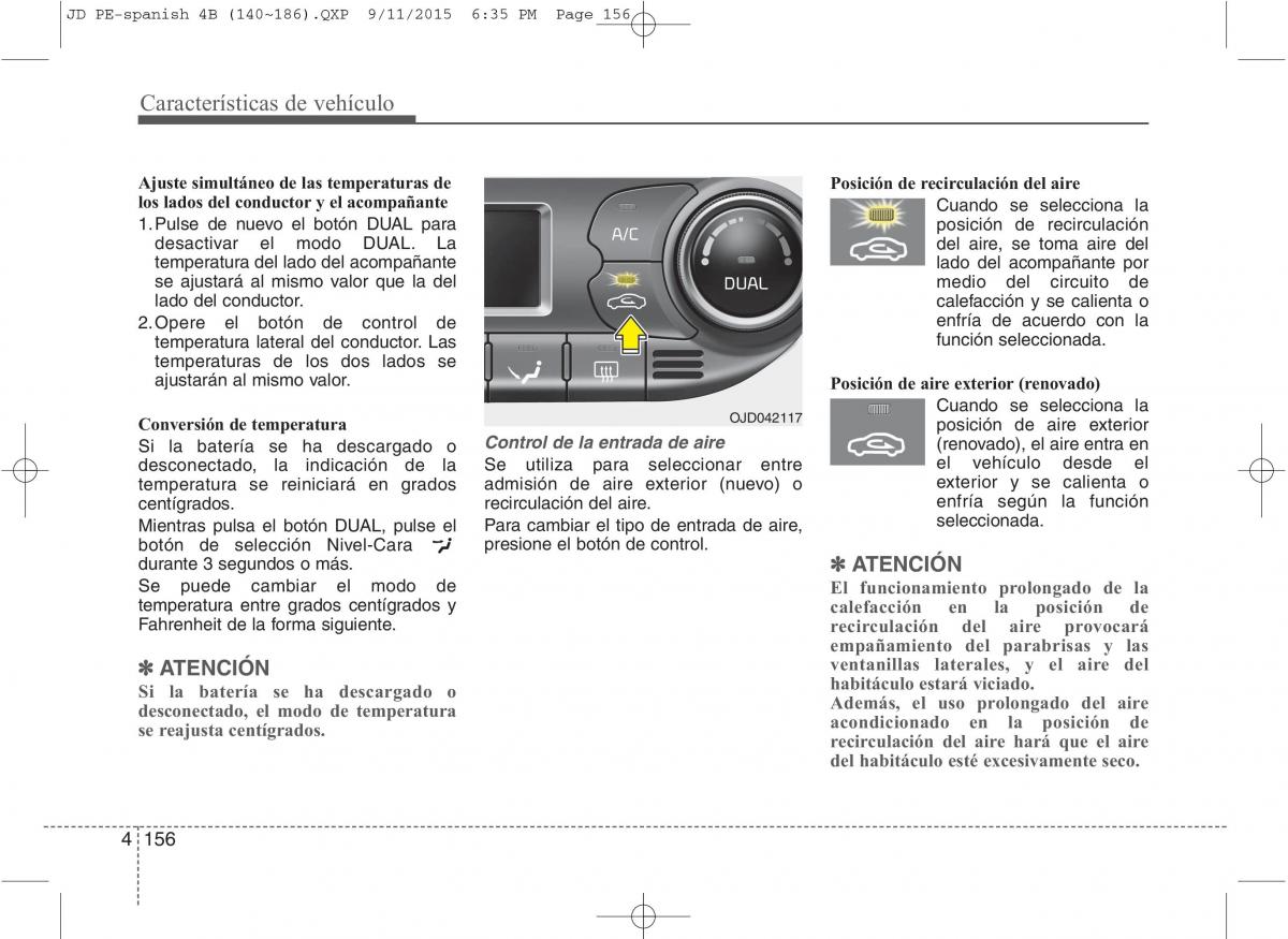 KIA Ceed II 2 manual del propietario / page 241