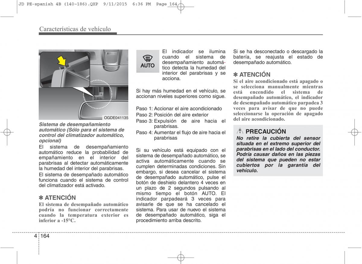 KIA Ceed II 2 manual del propietario / page 249