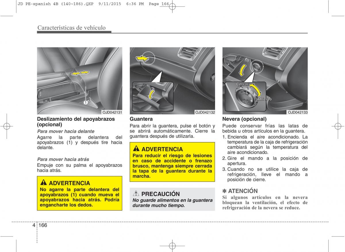 KIA Ceed II 2 manual del propietario / page 251