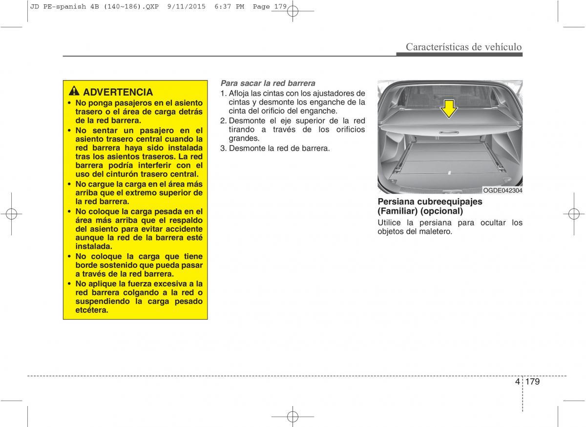 KIA Ceed II 2 manual del propietario / page 264