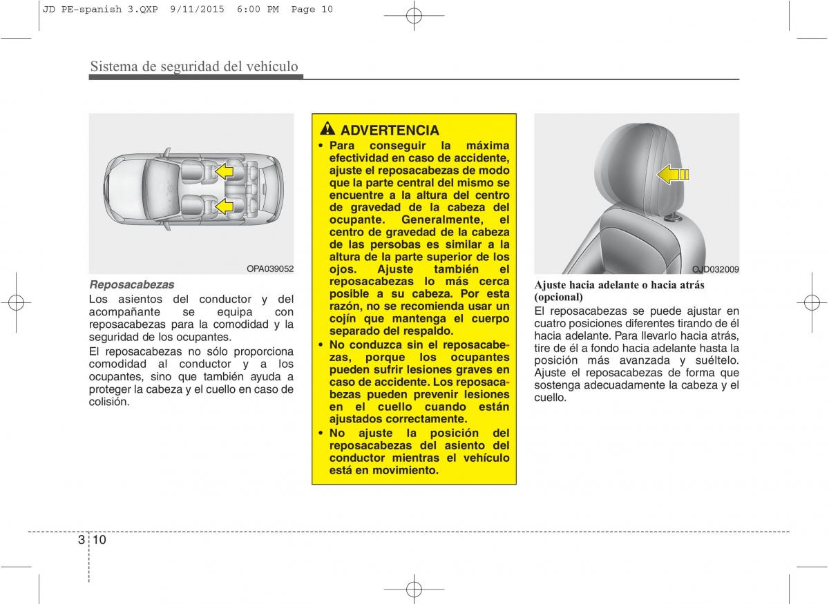 KIA Ceed II 2 manual del propietario / page 27