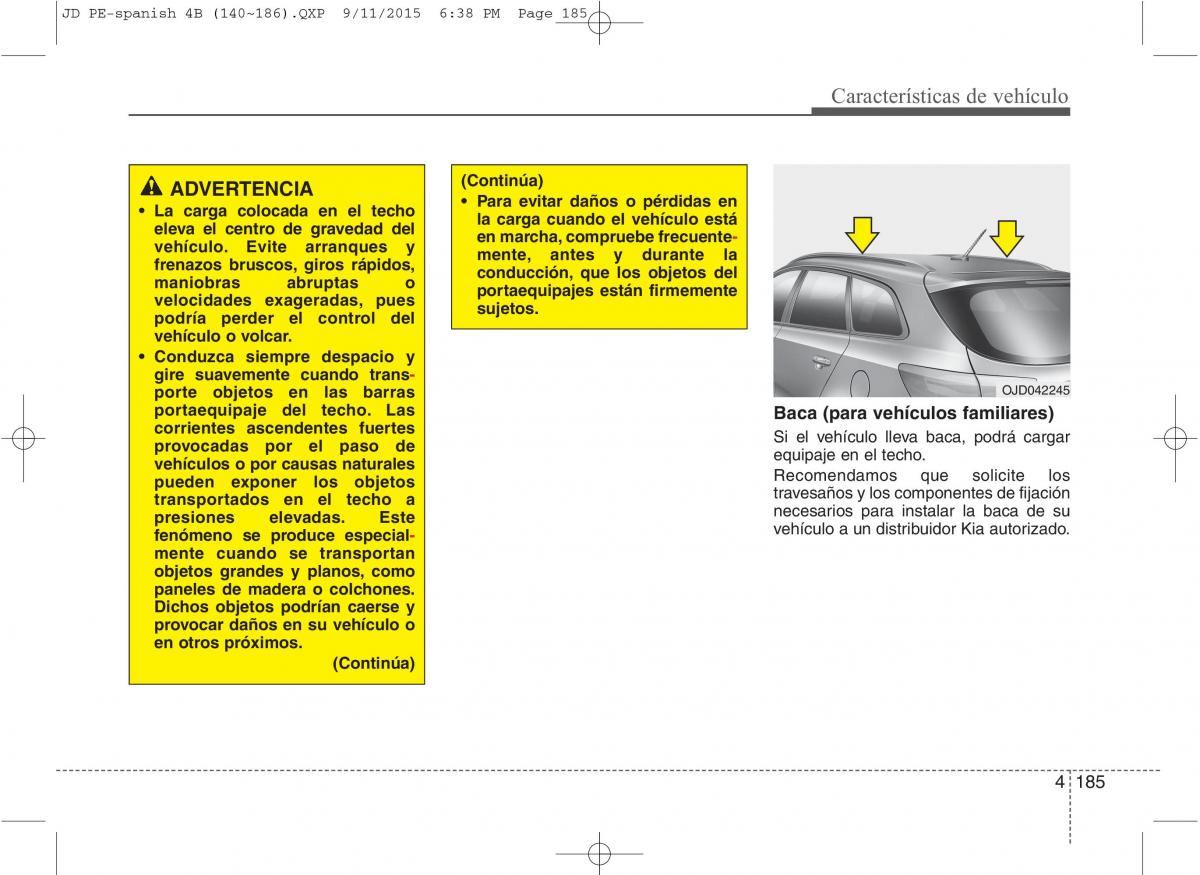 KIA Ceed II 2 manual del propietario / page 270