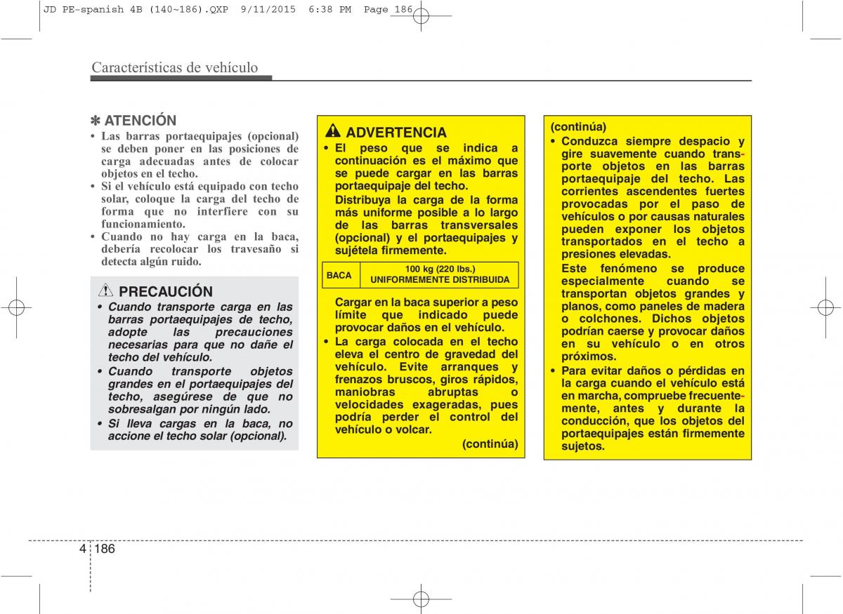 KIA Ceed II 2 manual del propietario / page 271