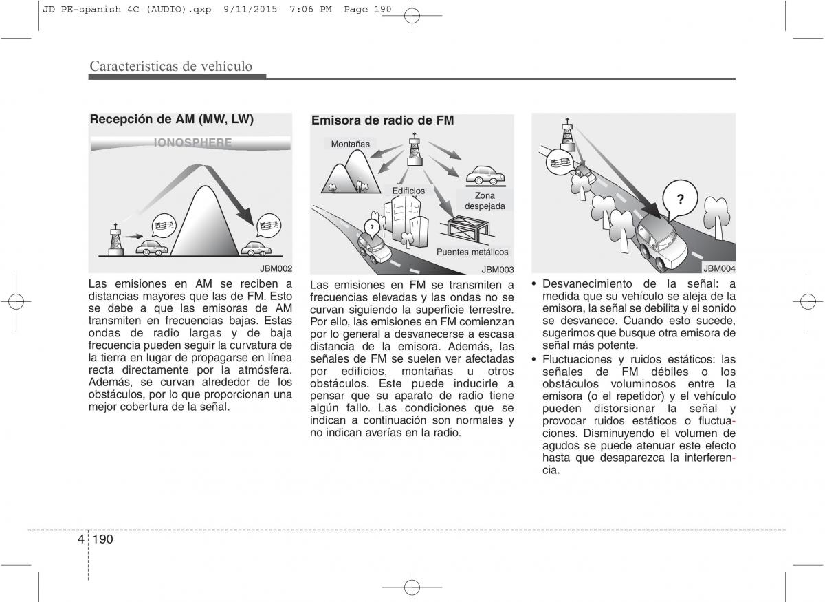 KIA Ceed II 2 manual del propietario / page 275