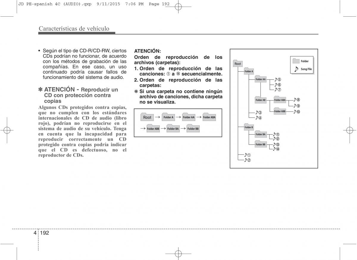 KIA Ceed II 2 manual del propietario / page 277