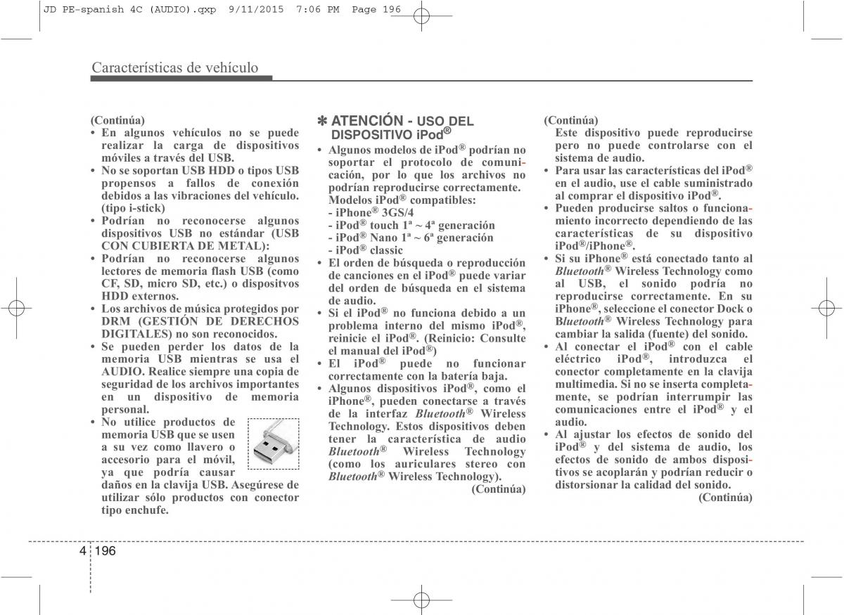 KIA Ceed II 2 manual del propietario / page 281