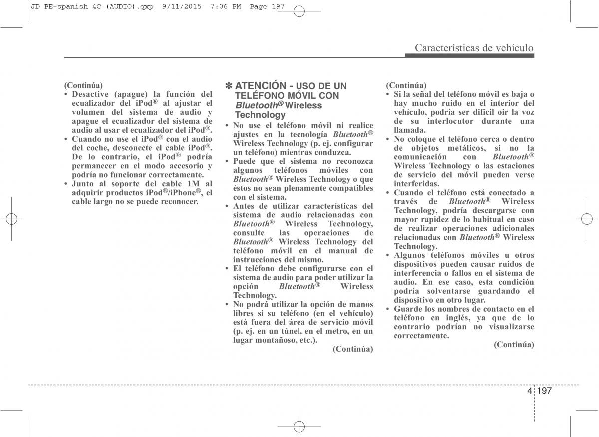 KIA Ceed II 2 manual del propietario / page 282