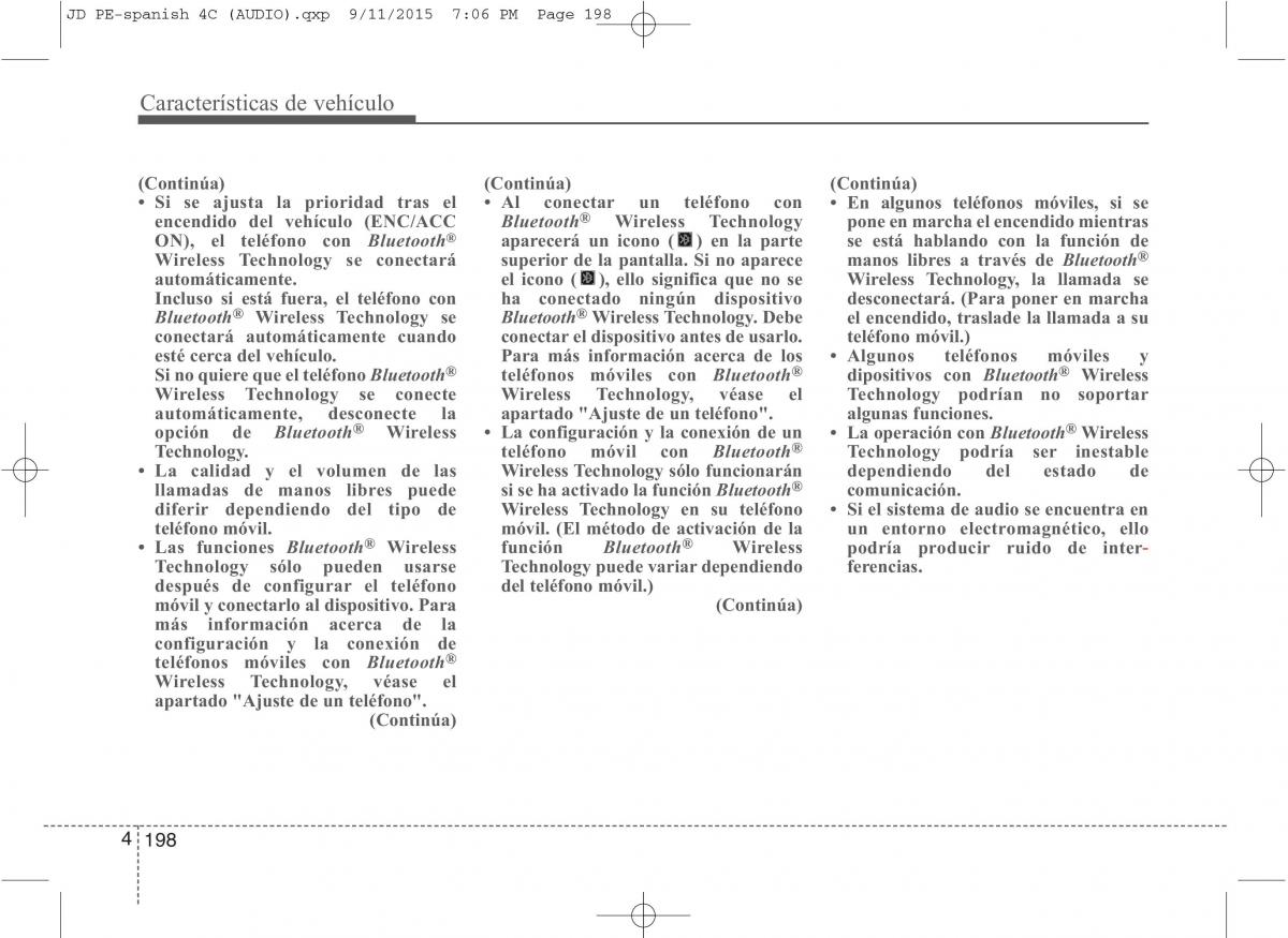 KIA Ceed II 2 manual del propietario / page 283