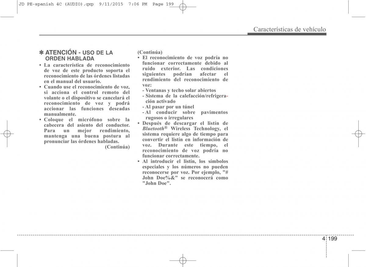 KIA Ceed II 2 manual del propietario / page 284