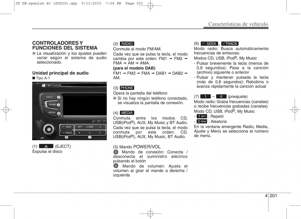 KIA Ceed II 2 manual del propietario / page 286