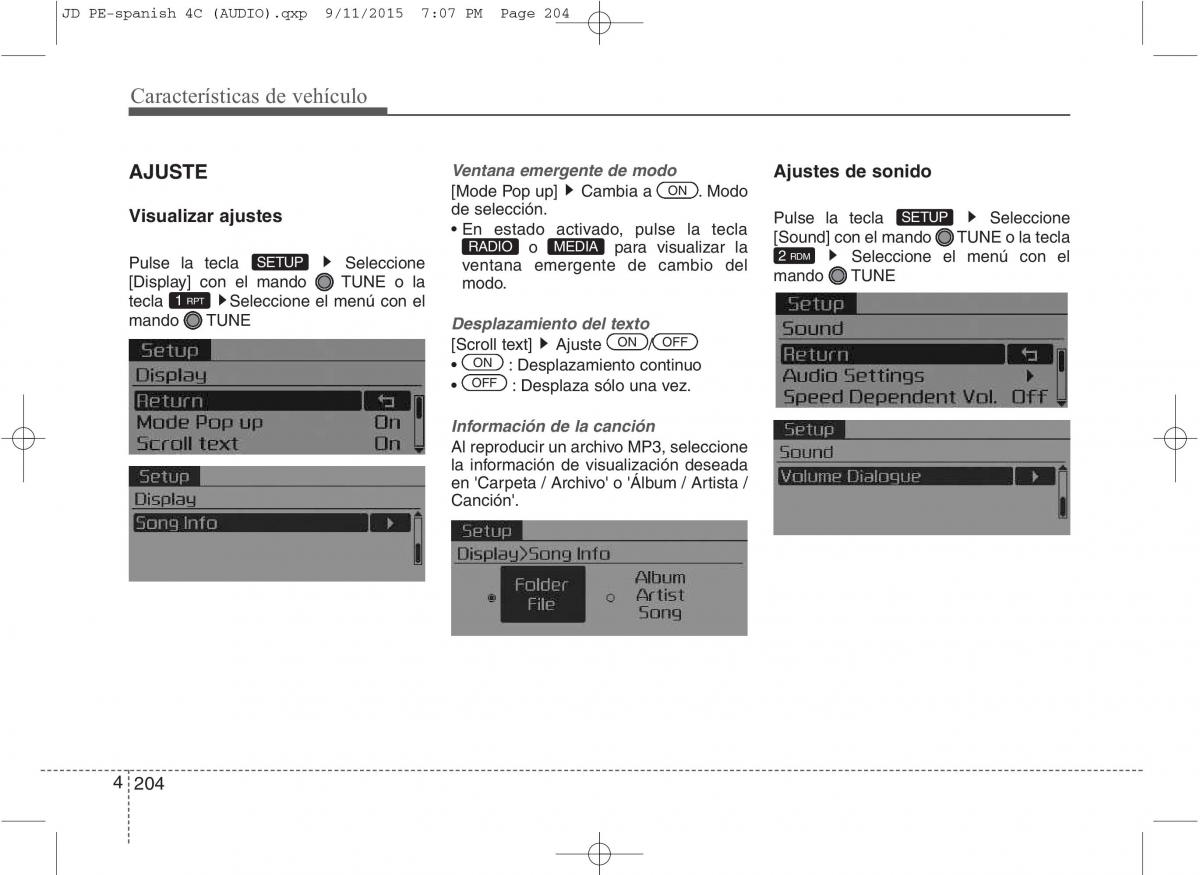 KIA Ceed II 2 manual del propietario / page 289