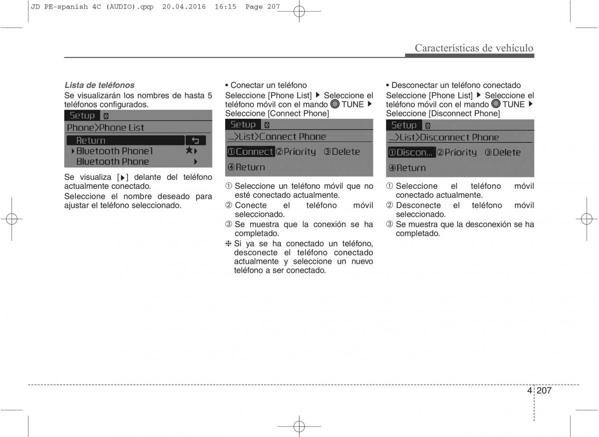 KIA Ceed II 2 manual del propietario / page 292