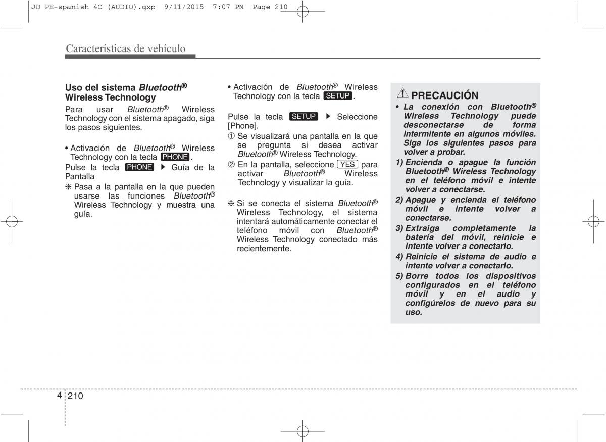 KIA Ceed II 2 manual del propietario / page 295