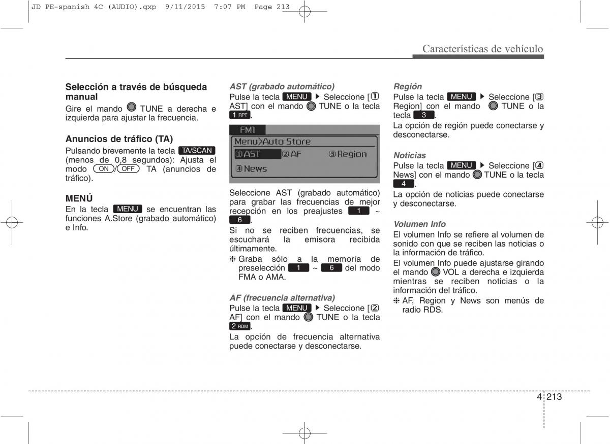 KIA Ceed II 2 manual del propietario / page 298