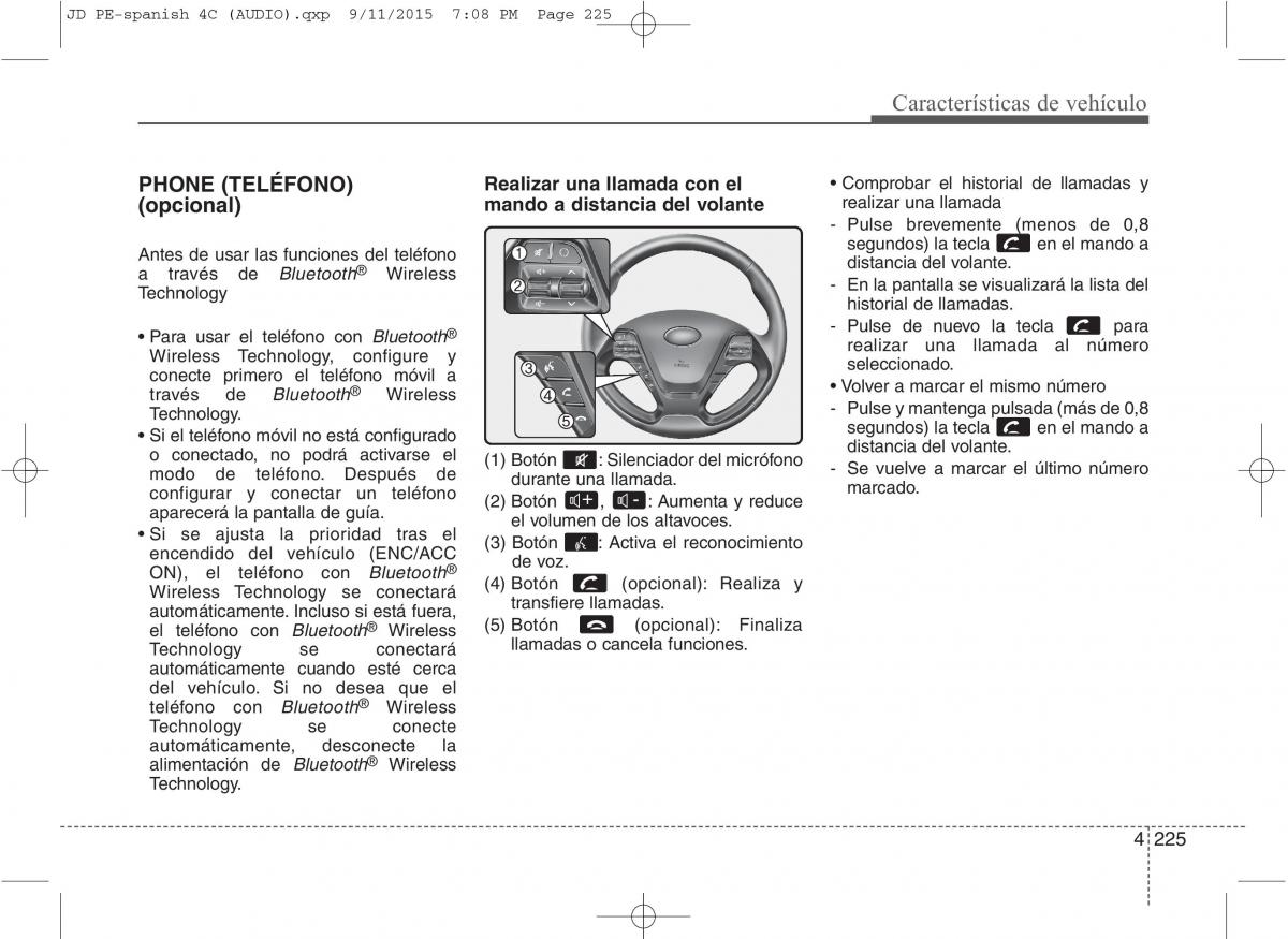 KIA Ceed II 2 manual del propietario / page 310