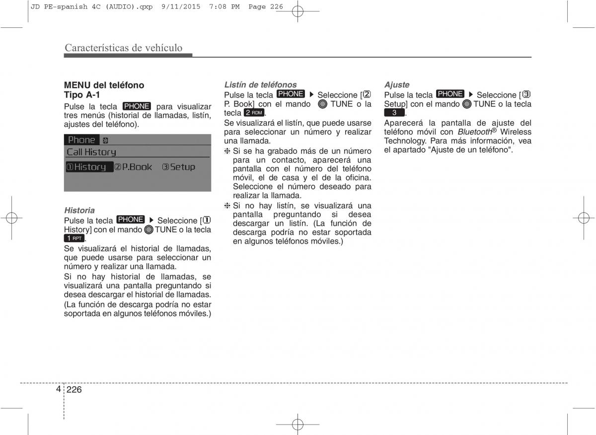 KIA Ceed II 2 manual del propietario / page 311