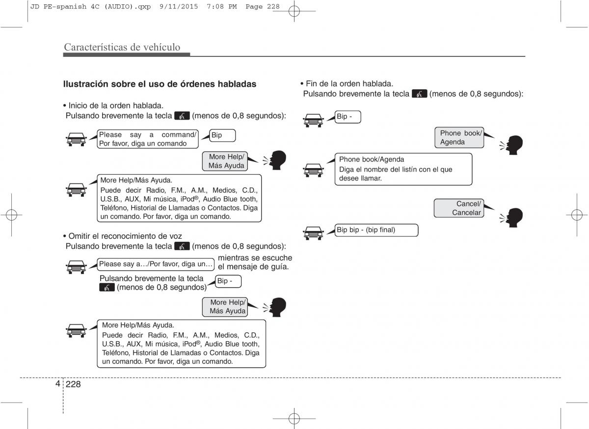 KIA Ceed II 2 manual del propietario / page 313