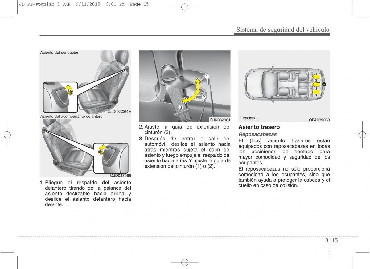 KIA Ceed II 2 manual del propietario / page 32